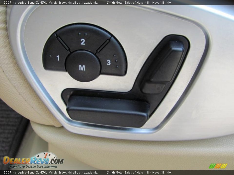 2007 Mercedes-Benz GL 450 Verde Brook Metallic / Macadamia Photo #18