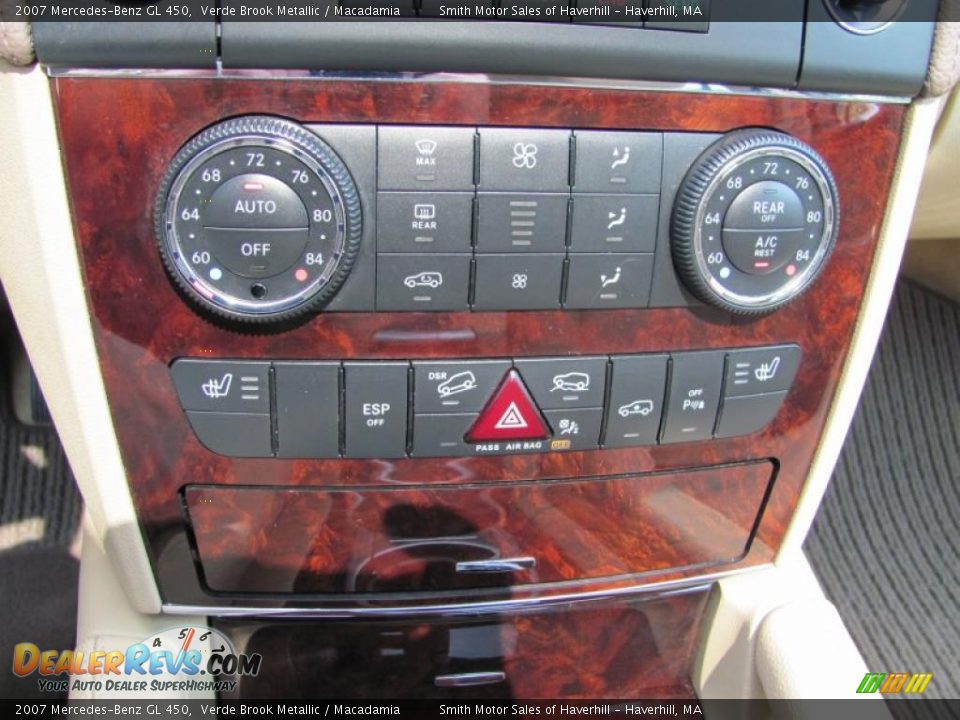 2007 Mercedes-Benz GL 450 Verde Brook Metallic / Macadamia Photo #22