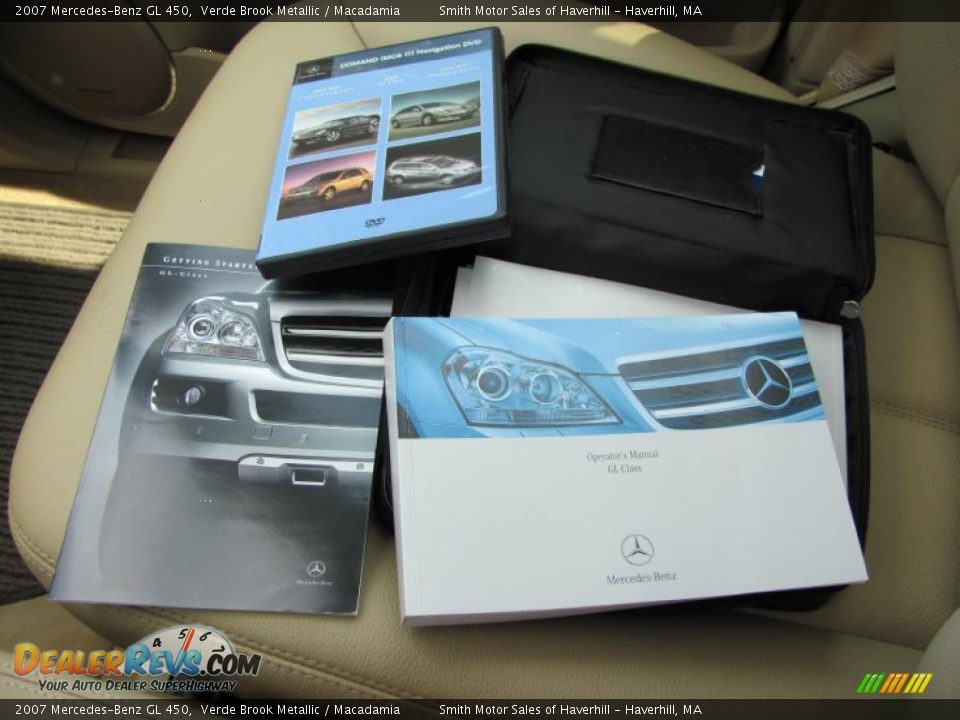 2007 Mercedes-Benz GL 450 Verde Brook Metallic / Macadamia Photo #27