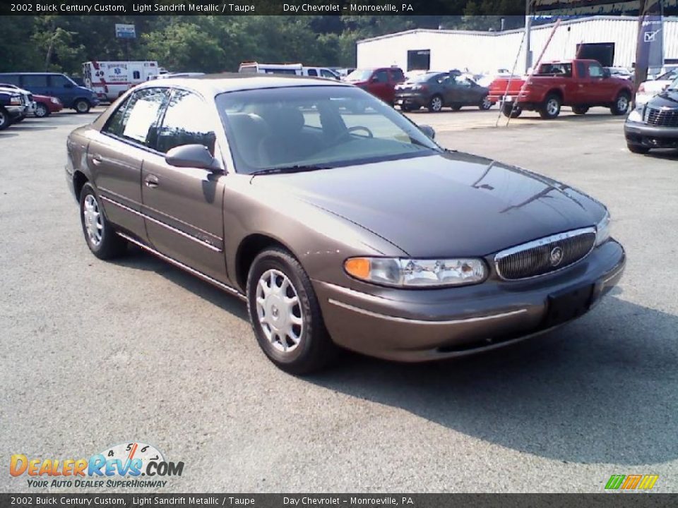 2002 Buick Century Custom Light Sandrift Metallic / Taupe Photo #1