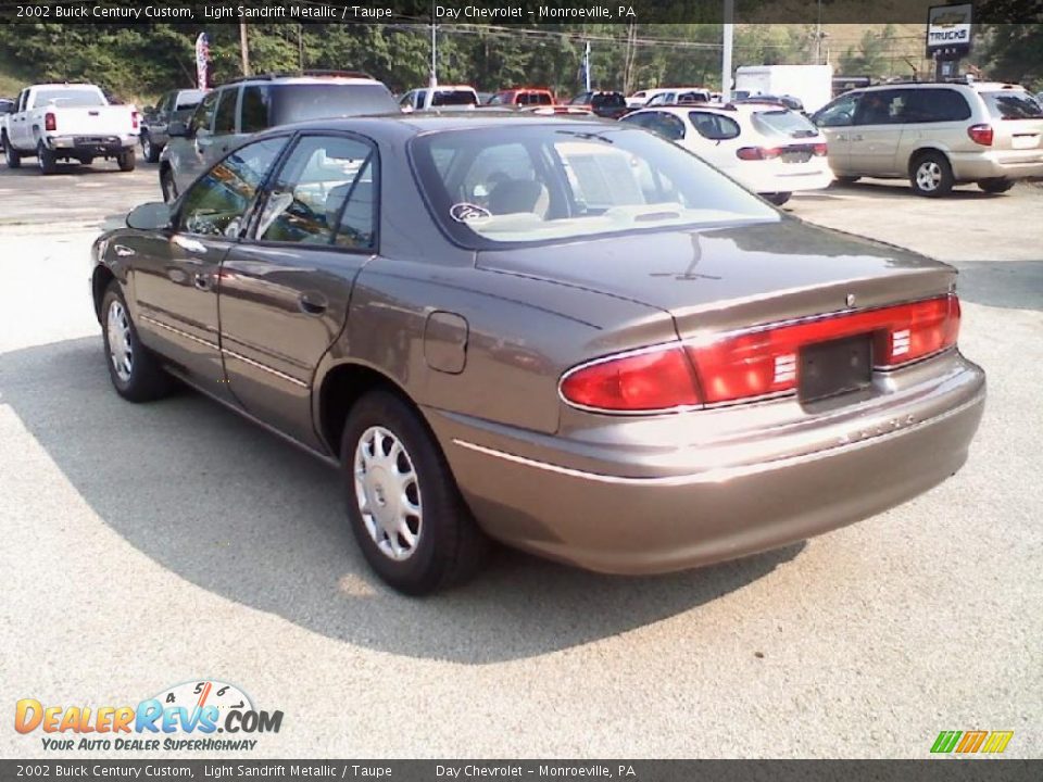 2002 Buick Century Custom Light Sandrift Metallic / Taupe Photo #3