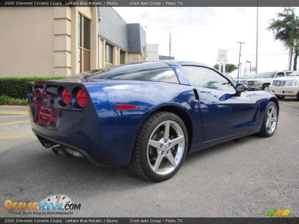 2005 Chevrolet Corvette Coupe LeMans Blue Metallic / Ebony Photo #7