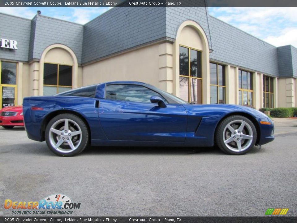 2005 Chevrolet Corvette Coupe LeMans Blue Metallic / Ebony Photo #8