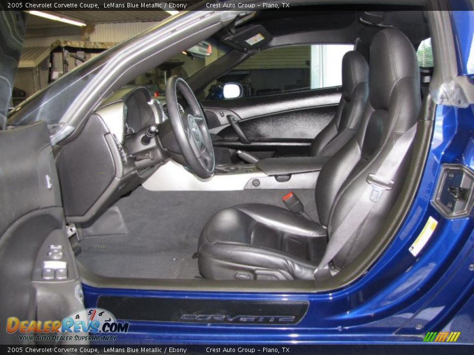 2005 Chevrolet Corvette Coupe LeMans Blue Metallic / Ebony Photo #9