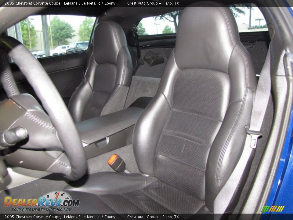 2005 Chevrolet Corvette Coupe LeMans Blue Metallic / Ebony Photo #10