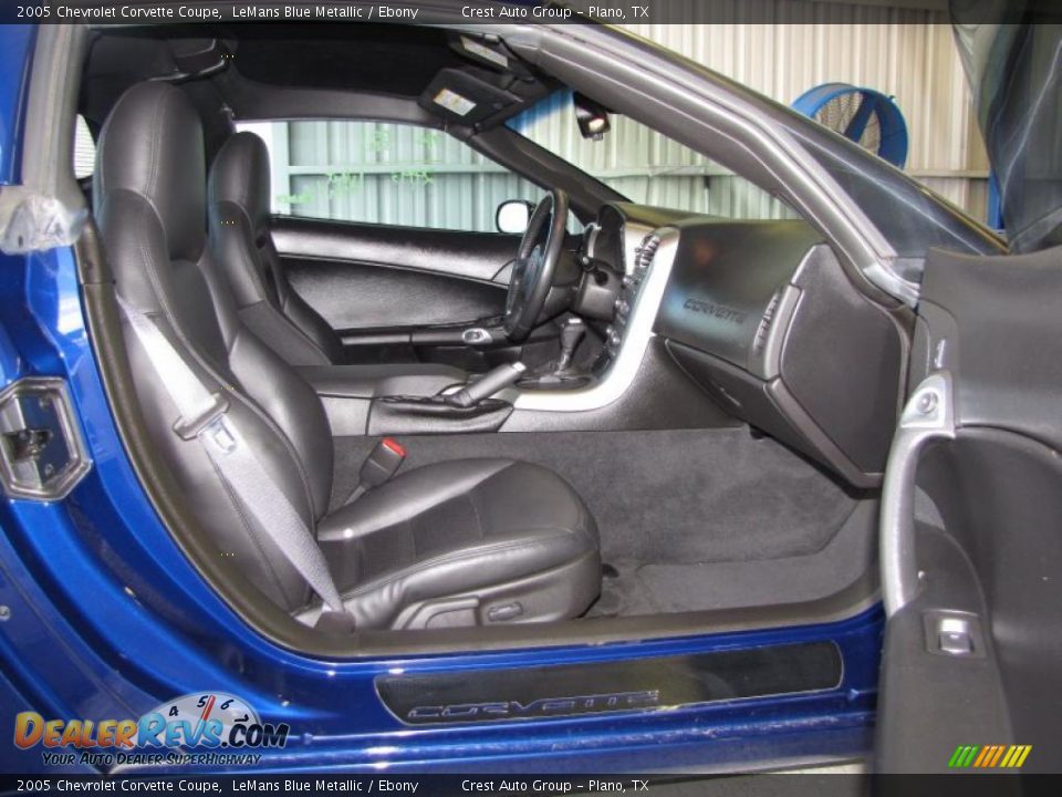 2005 Chevrolet Corvette Coupe LeMans Blue Metallic / Ebony Photo #11