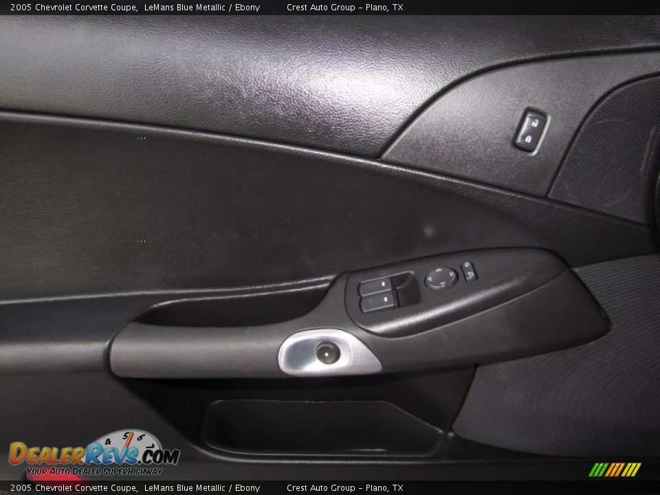 2005 Chevrolet Corvette Coupe LeMans Blue Metallic / Ebony Photo #13