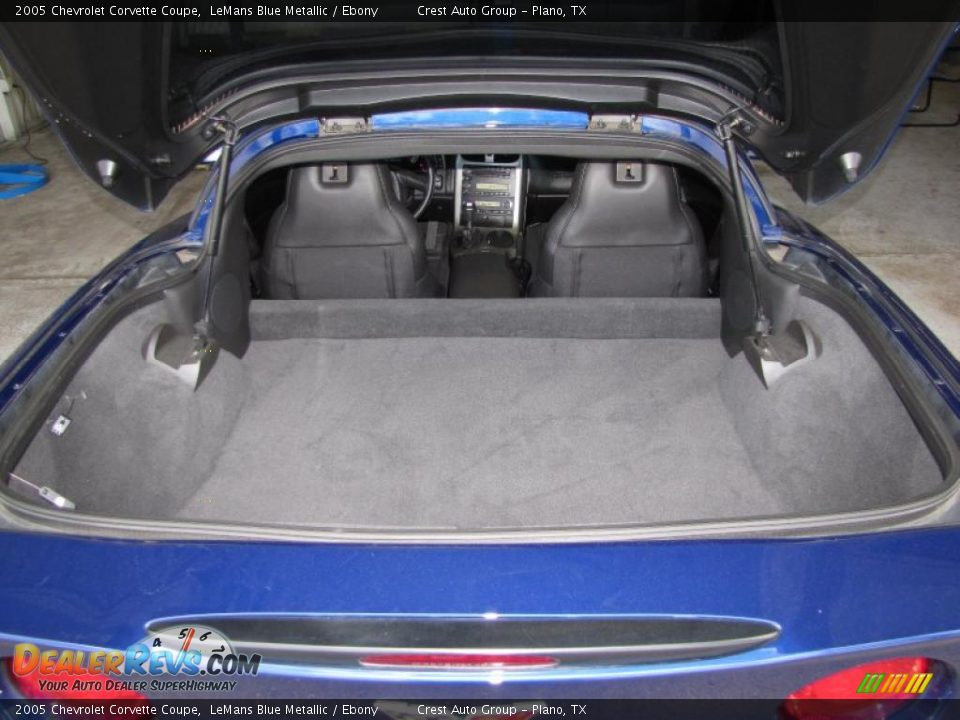 2005 Chevrolet Corvette Coupe LeMans Blue Metallic / Ebony Photo #19