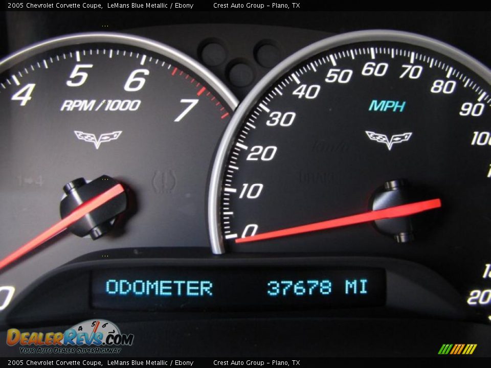 2005 Chevrolet Corvette Coupe LeMans Blue Metallic / Ebony Photo #21