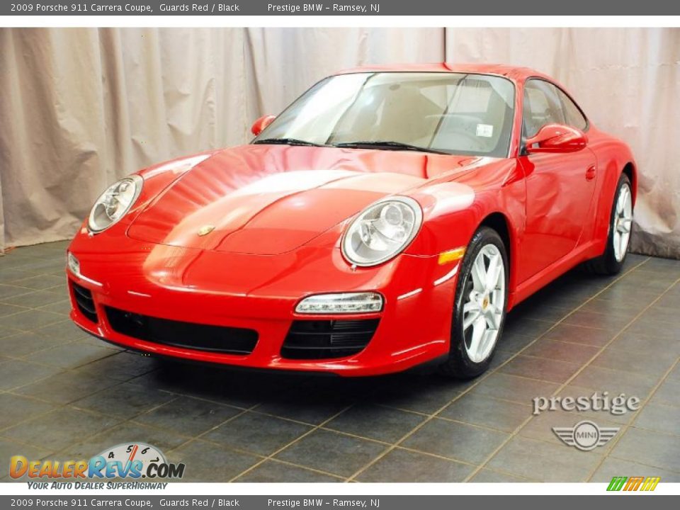 2009 Porsche 911 Carrera Coupe Guards Red / Black Photo #1
