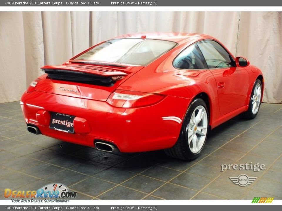 2009 Porsche 911 Carrera Coupe Guards Red / Black Photo #2