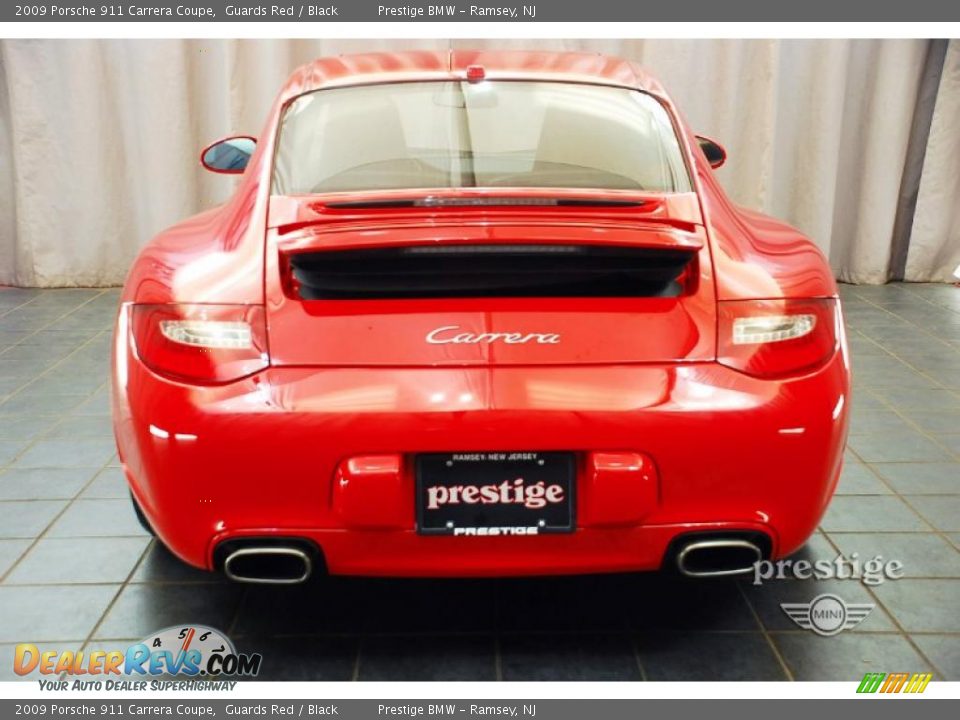 2009 Porsche 911 Carrera Coupe Guards Red / Black Photo #3