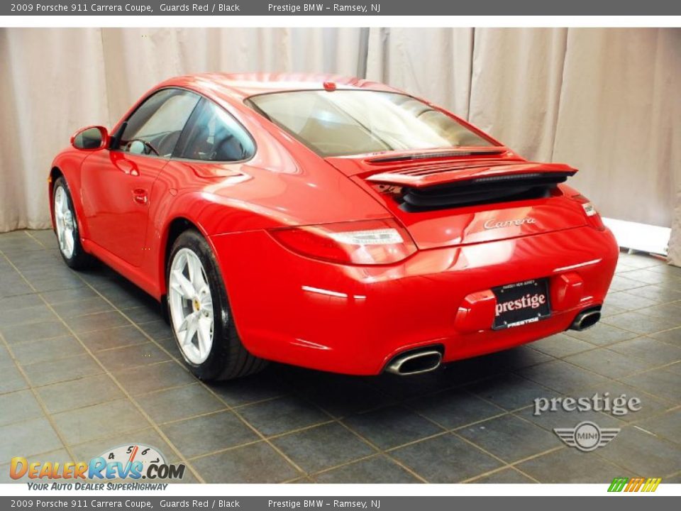 2009 Porsche 911 Carrera Coupe Guards Red / Black Photo #4