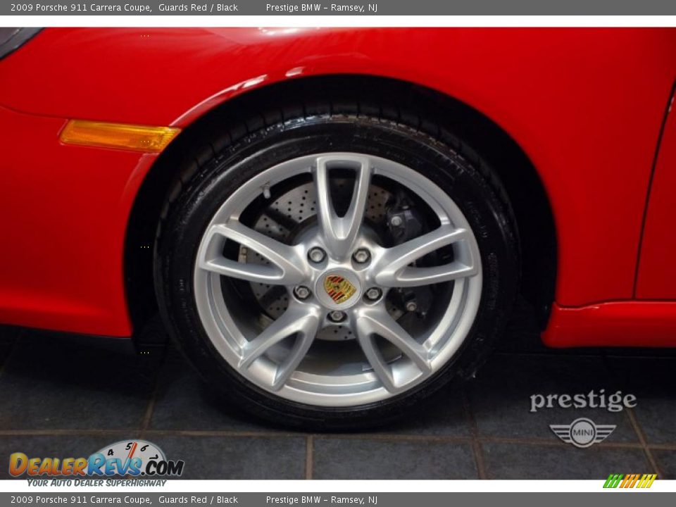 2009 Porsche 911 Carrera Coupe Guards Red / Black Photo #5