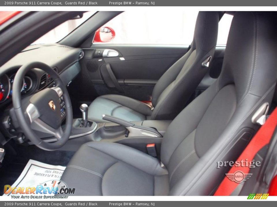 2009 Porsche 911 Carrera Coupe Guards Red / Black Photo #11