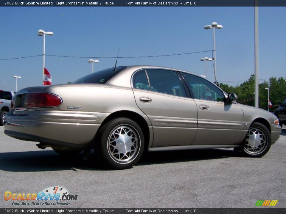 2002 Buick LeSabre Limited Light Bronzemist Metallic / Taupe Photo #7