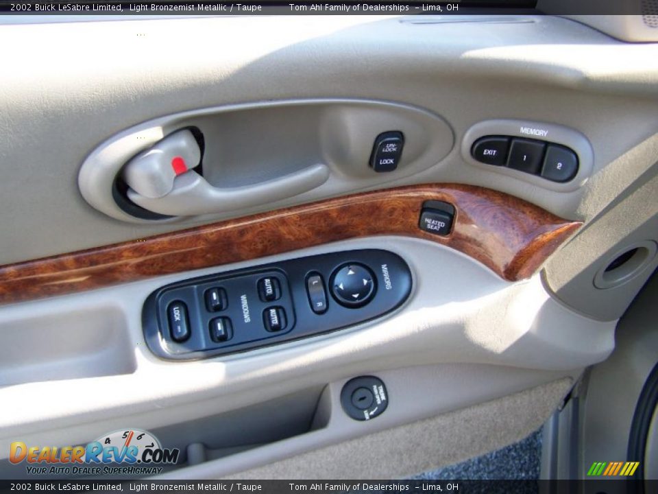 2002 Buick LeSabre Limited Light Bronzemist Metallic / Taupe Photo #12