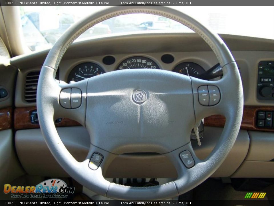 2002 Buick LeSabre Limited Light Bronzemist Metallic / Taupe Photo #20