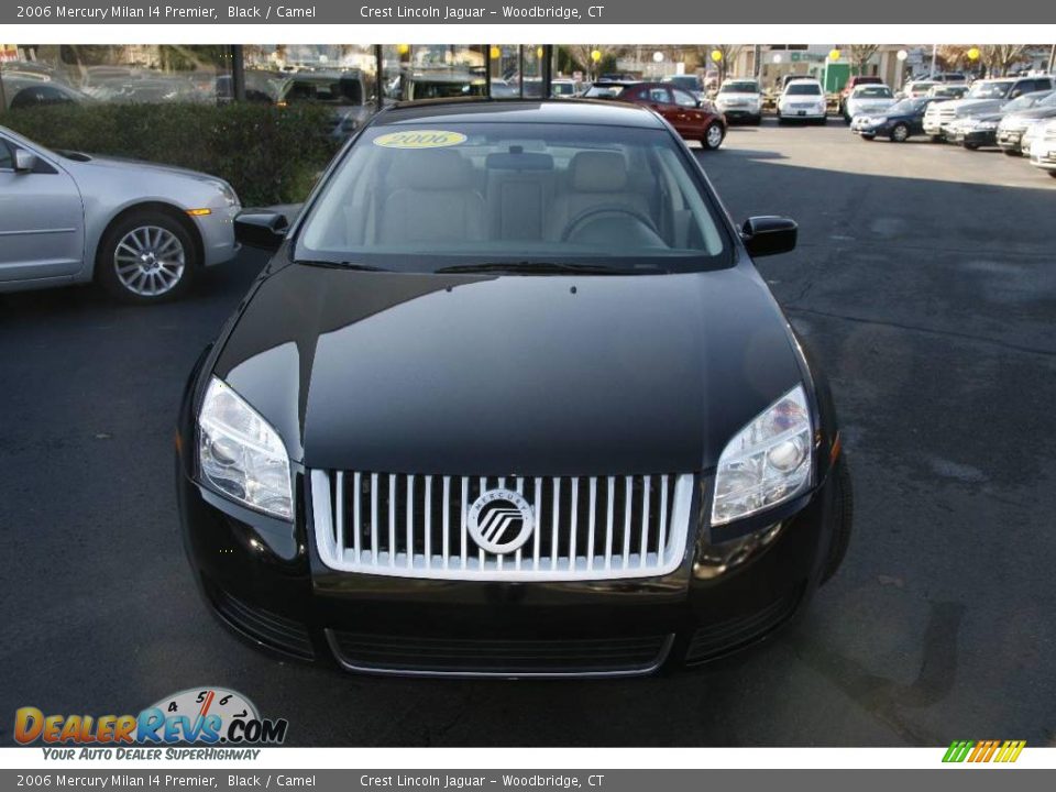 2006 Mercury Milan I4 Premier Black / Camel Photo #2