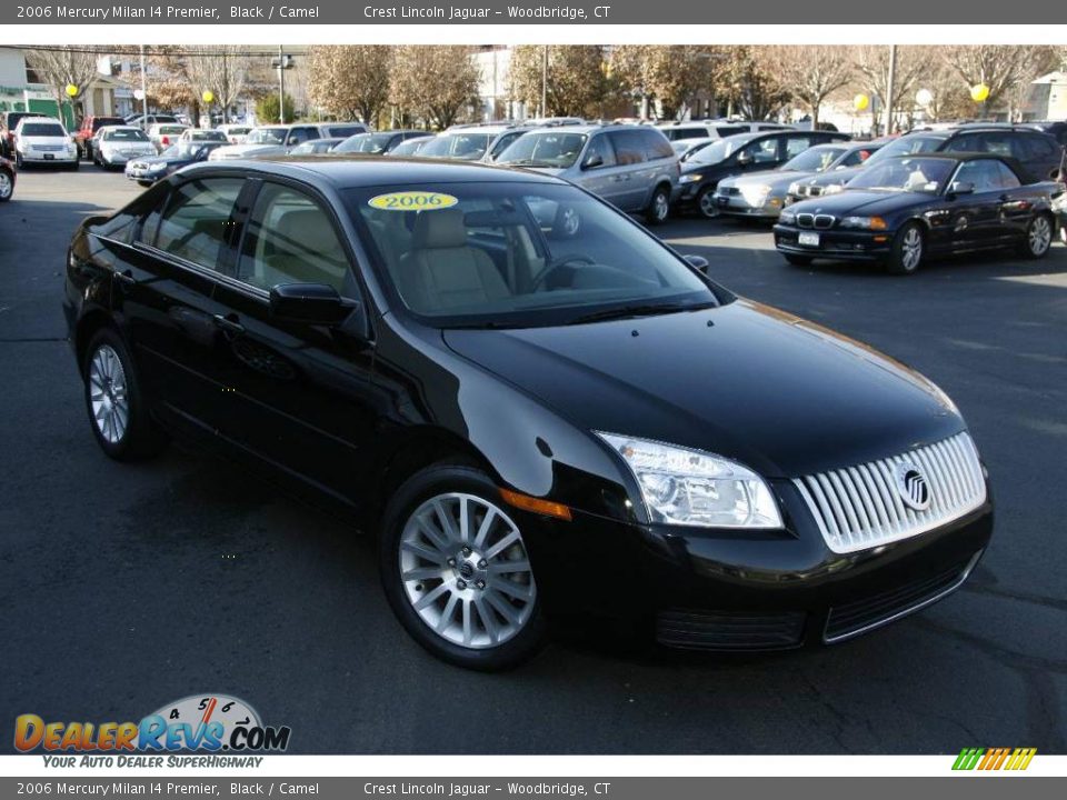 2006 Mercury Milan I4 Premier Black / Camel Photo #3