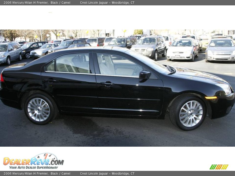 2006 Mercury Milan I4 Premier Black / Camel Photo #4