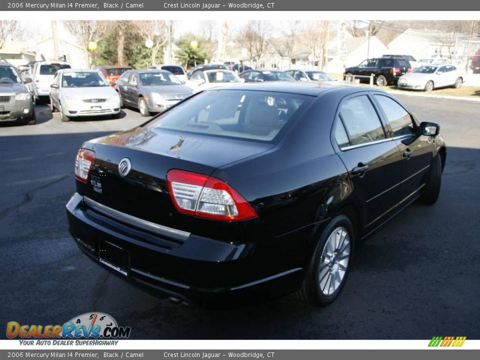 2006 Mercury Milan I4 Premier Black / Camel Photo #5