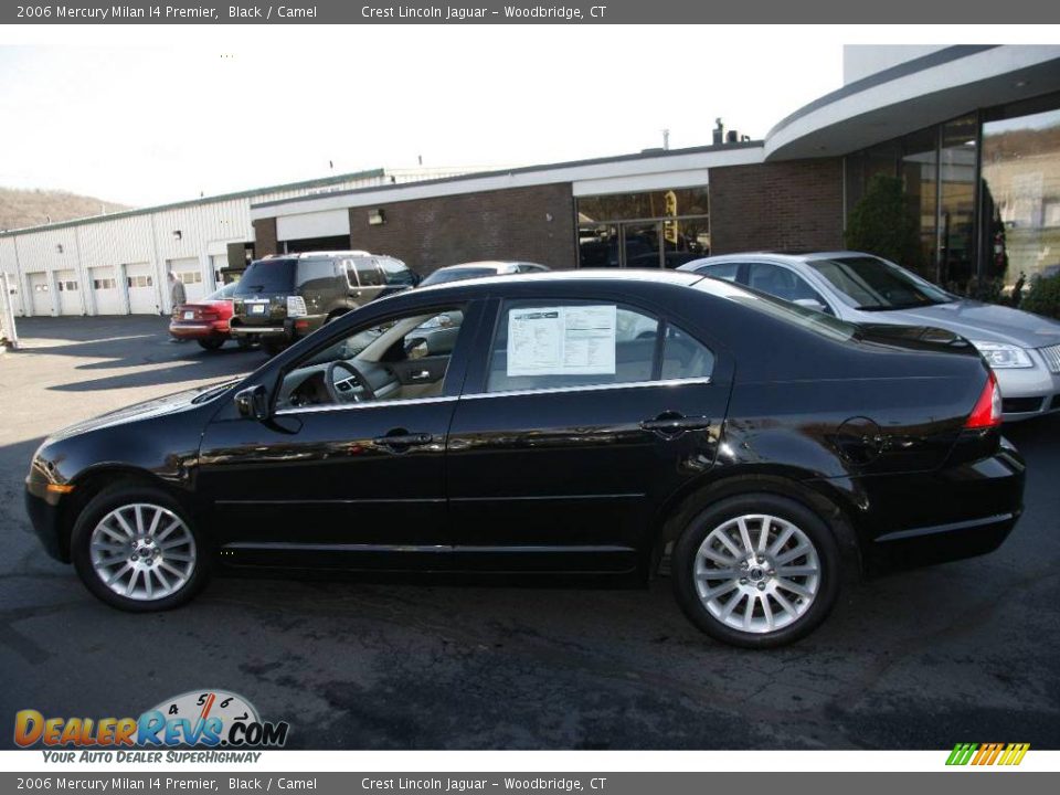 2006 Mercury Milan I4 Premier Black / Camel Photo #9