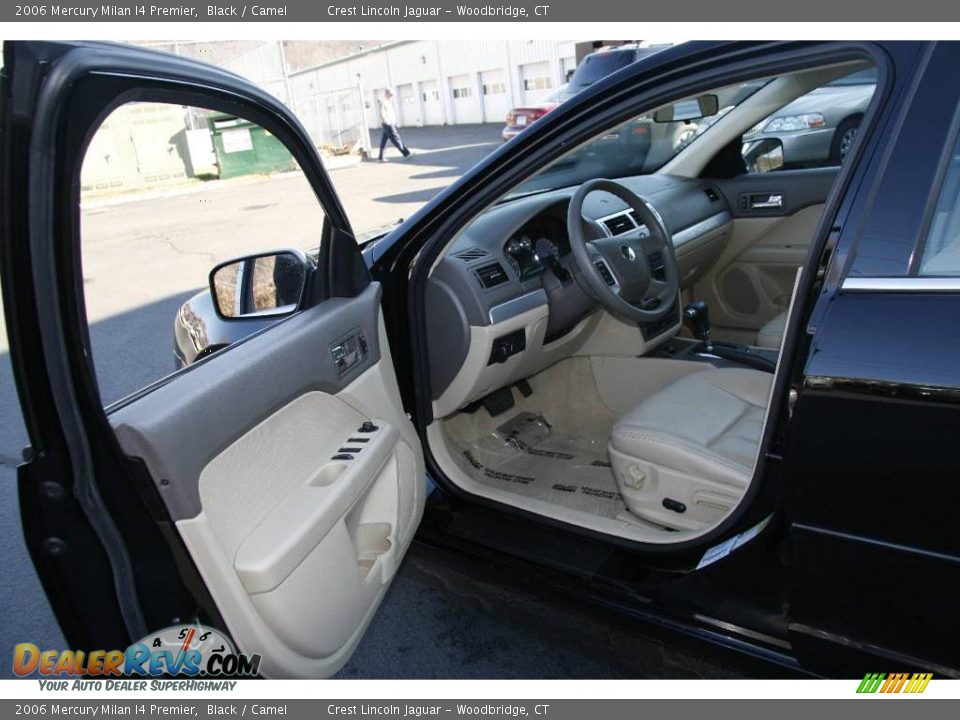 2006 Mercury Milan I4 Premier Black / Camel Photo #10