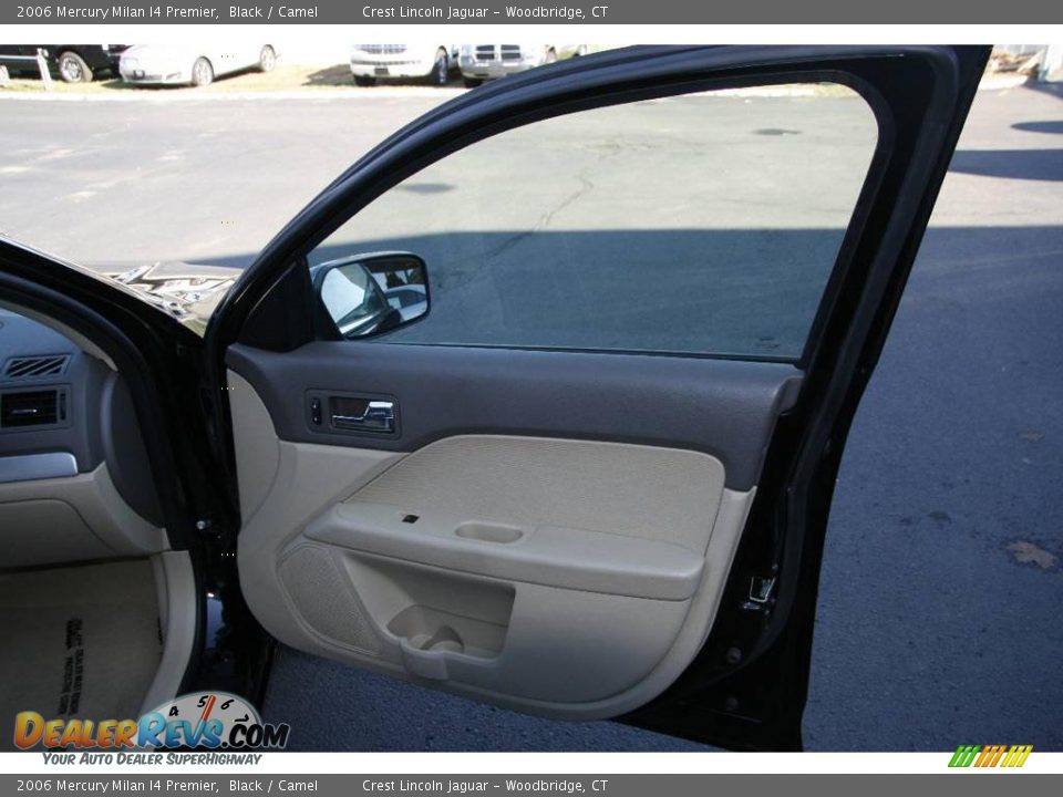 2006 Mercury Milan I4 Premier Black / Camel Photo #13