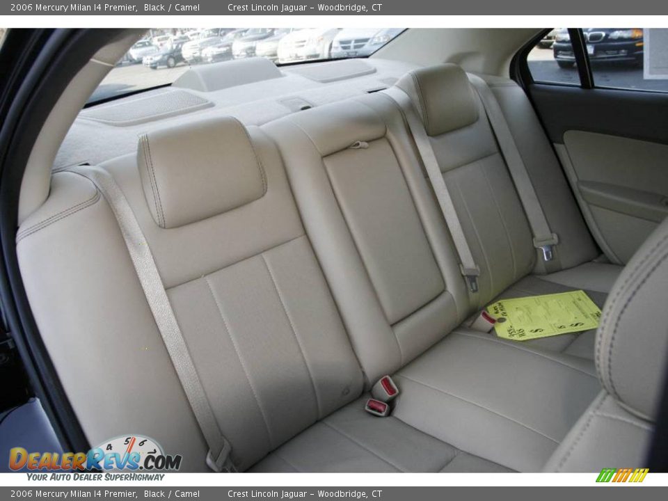 2006 Mercury Milan I4 Premier Black / Camel Photo #15