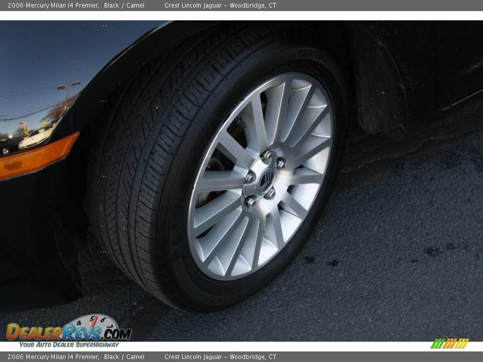 2006 Mercury Milan I4 Premier Black / Camel Photo #17