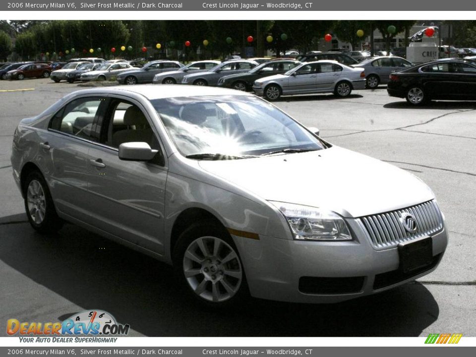 2006 Mercury Milan V6 Silver Frost Metallic / Dark Charcoal Photo #3