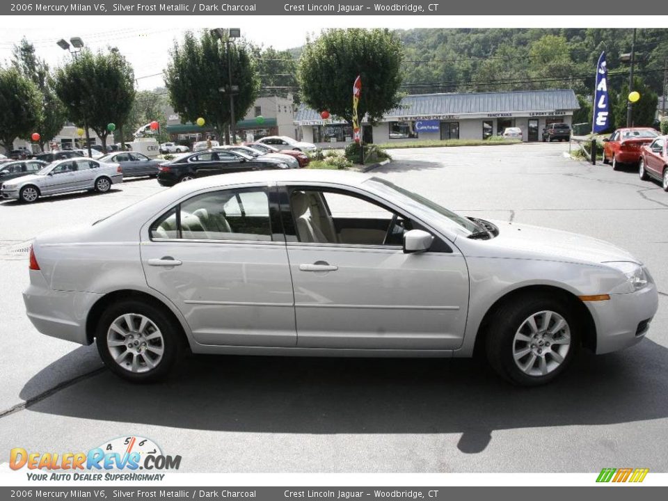 2006 Mercury Milan V6 Silver Frost Metallic / Dark Charcoal Photo #4