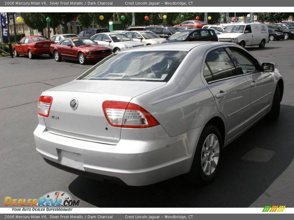 2006 Mercury Milan V6 Silver Frost Metallic / Dark Charcoal Photo #5