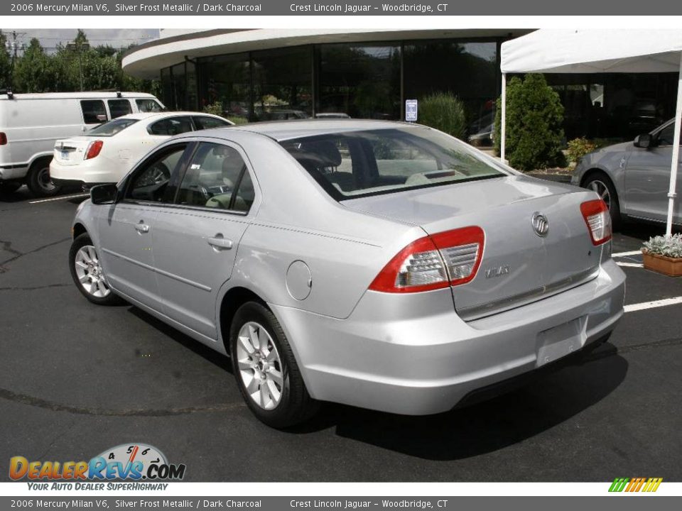 2006 Mercury Milan V6 Silver Frost Metallic / Dark Charcoal Photo #8