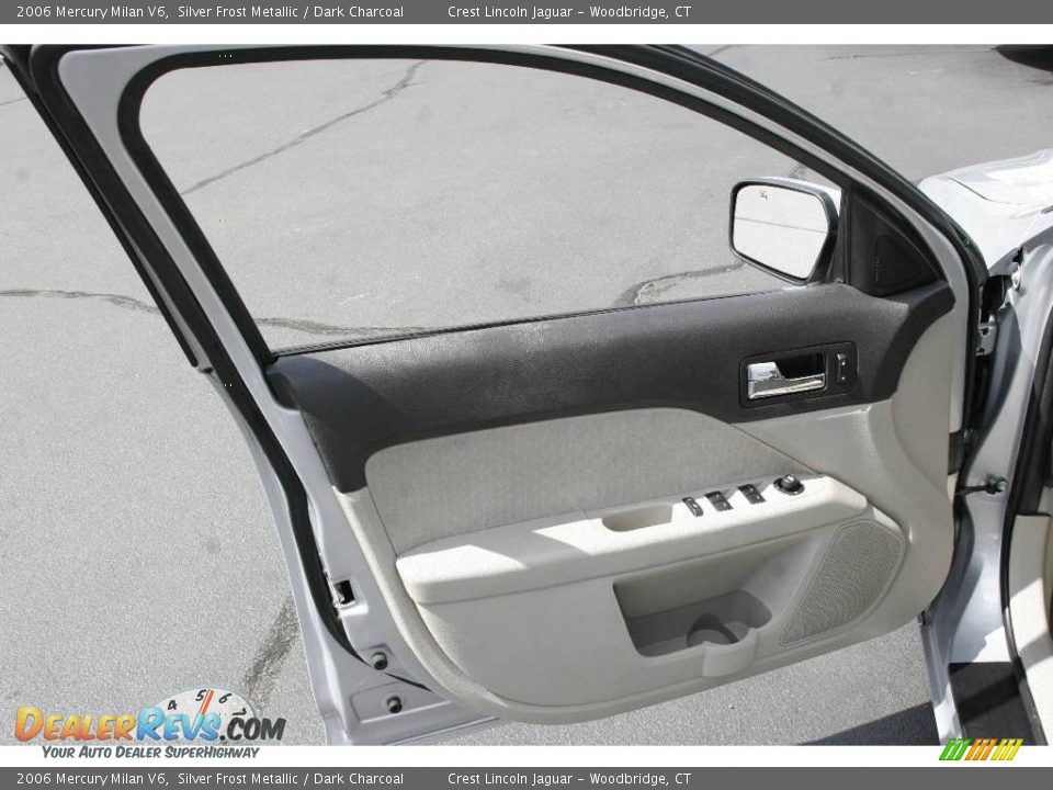 2006 Mercury Milan V6 Silver Frost Metallic / Dark Charcoal Photo #11