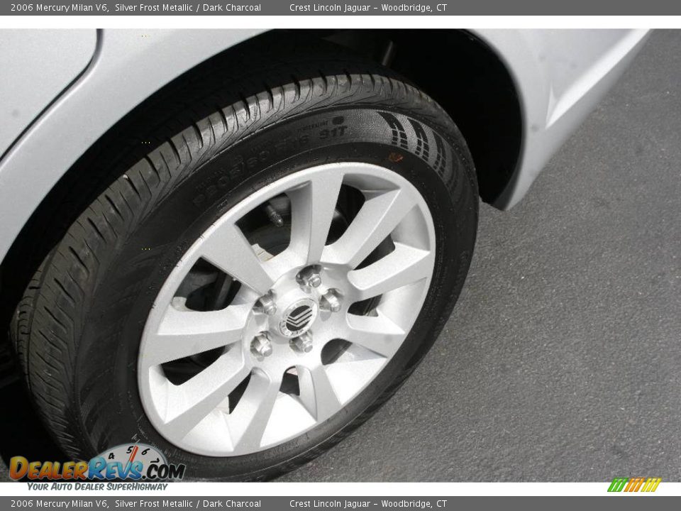 2006 Mercury Milan V6 Silver Frost Metallic / Dark Charcoal Photo #12