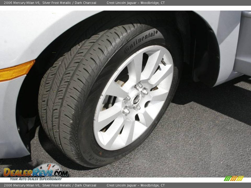 2006 Mercury Milan V6 Silver Frost Metallic / Dark Charcoal Photo #13