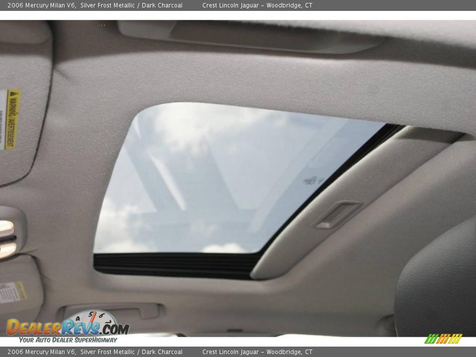 2006 Mercury Milan V6 Silver Frost Metallic / Dark Charcoal Photo #23