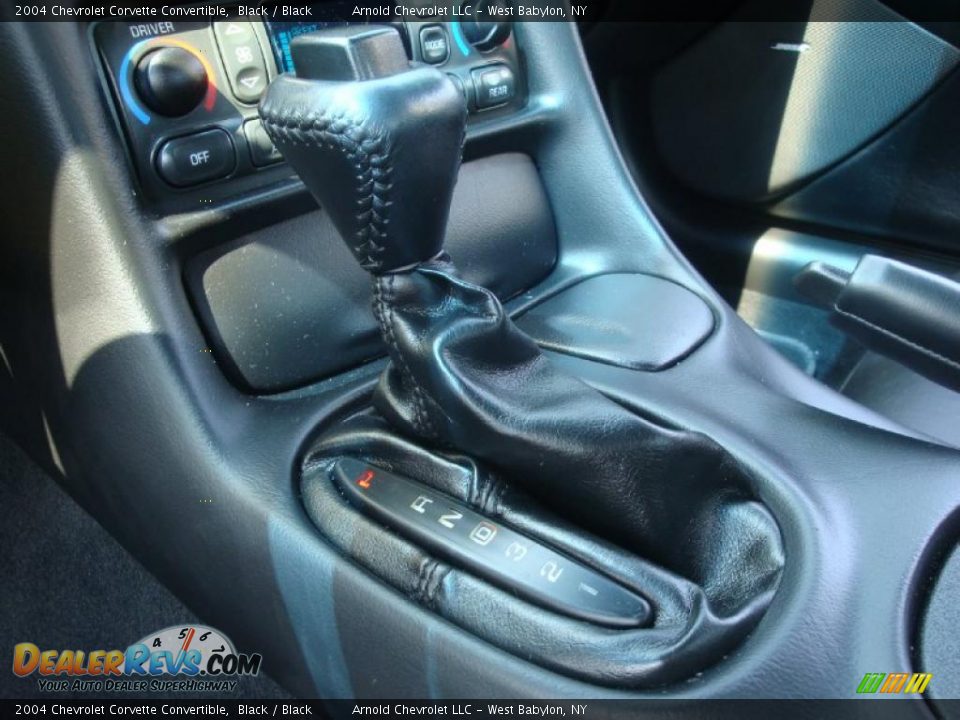 2004 Chevrolet Corvette Convertible Black / Black Photo #19