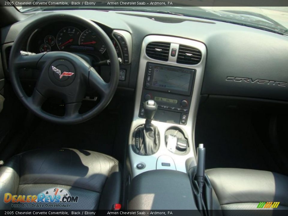 2005 Chevrolet Corvette Convertible Black / Ebony Photo #20