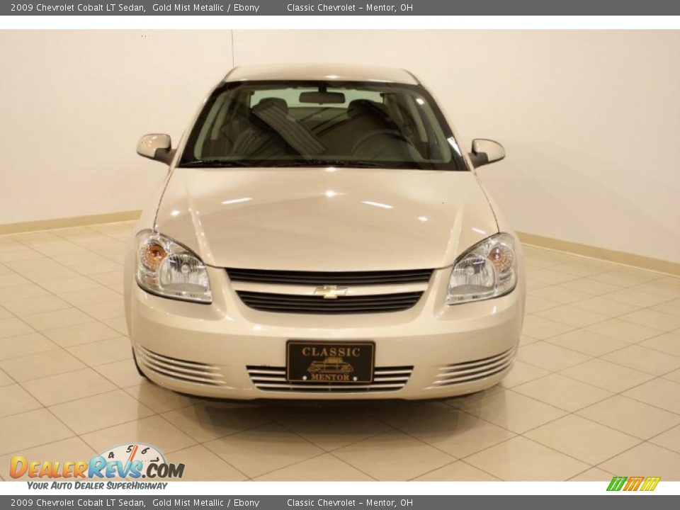 2009 Chevrolet Cobalt LT Sedan Gold Mist Metallic / Ebony Photo #2