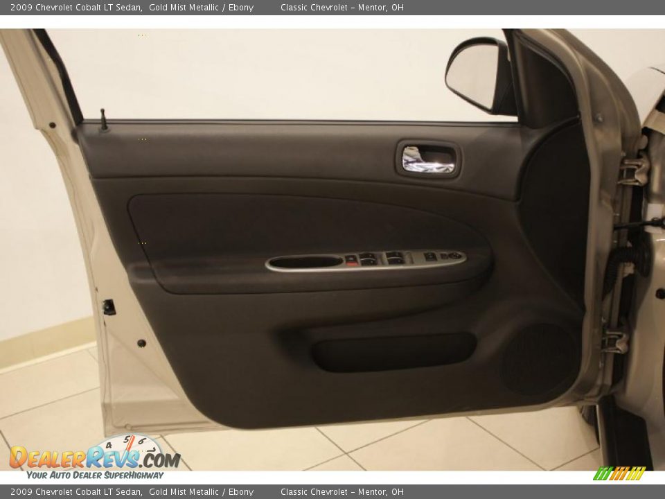 2009 Chevrolet Cobalt LT Sedan Gold Mist Metallic / Ebony Photo #8