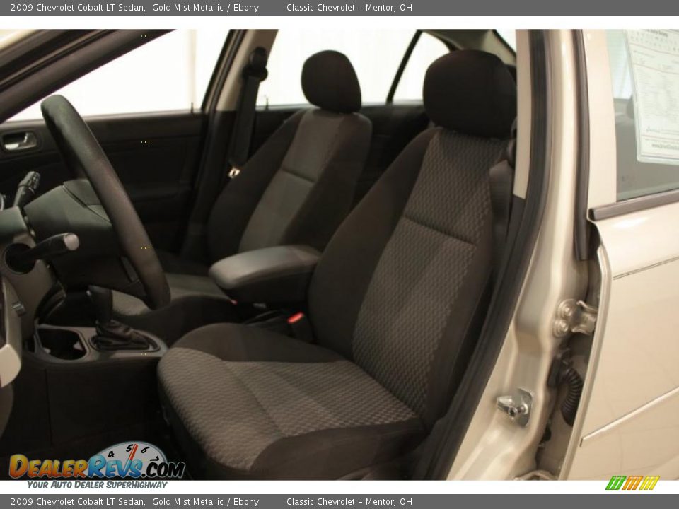 2009 Chevrolet Cobalt LT Sedan Gold Mist Metallic / Ebony Photo #9