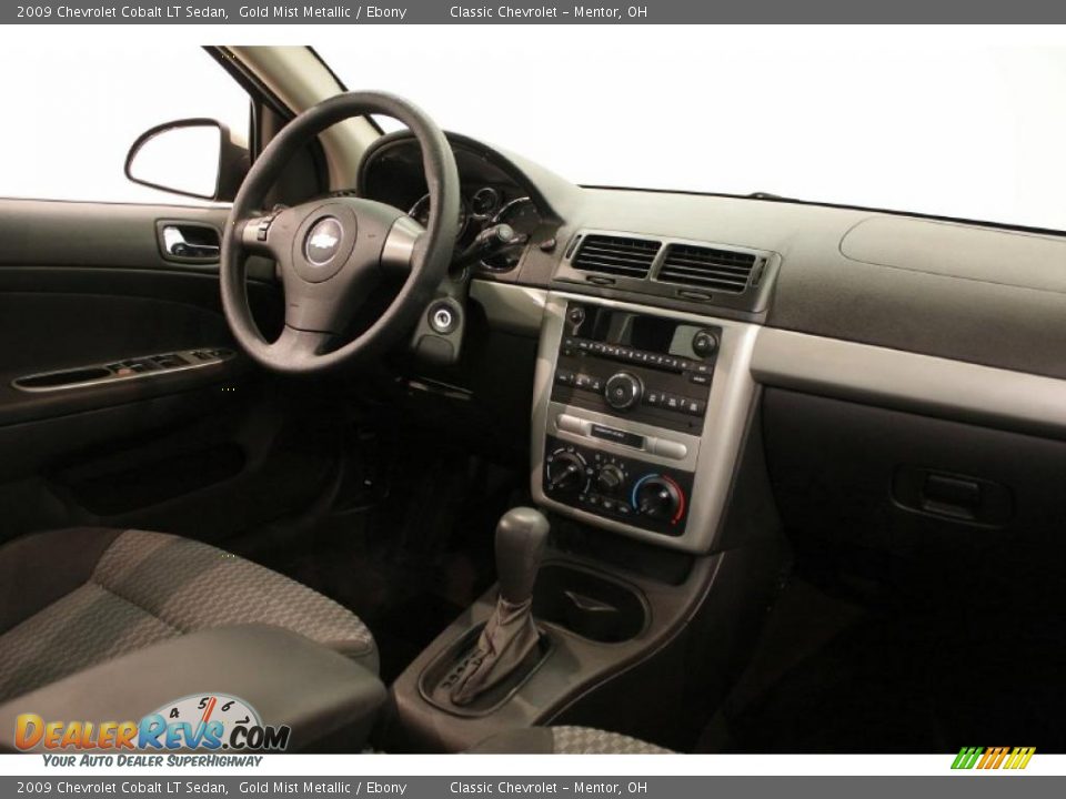 2009 Chevrolet Cobalt LT Sedan Gold Mist Metallic / Ebony Photo #15