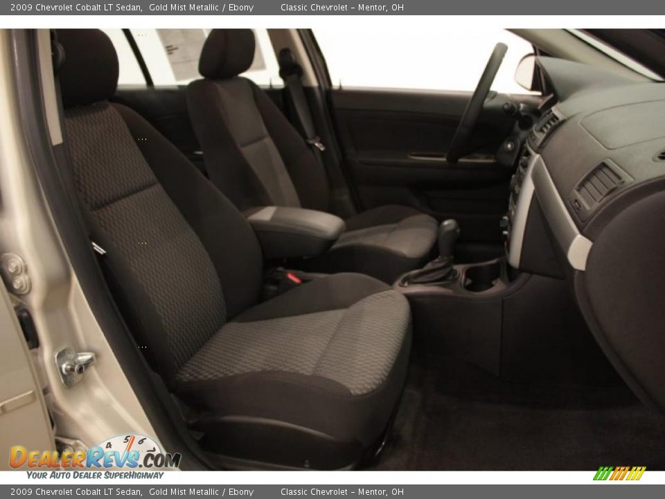 2009 Chevrolet Cobalt LT Sedan Gold Mist Metallic / Ebony Photo #16