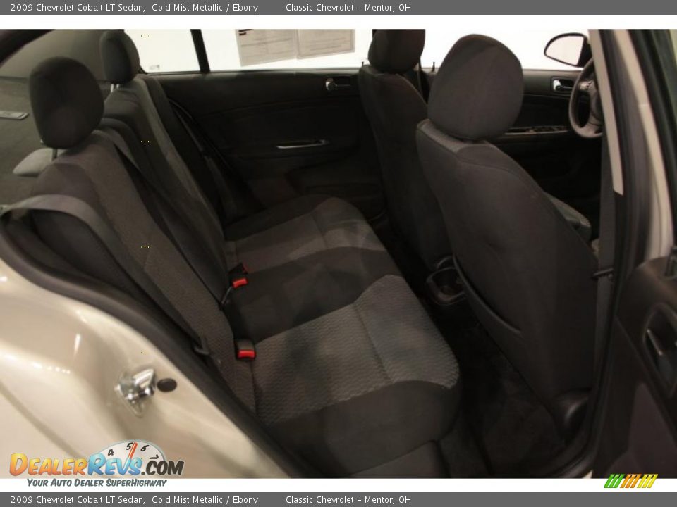 2009 Chevrolet Cobalt LT Sedan Gold Mist Metallic / Ebony Photo #17