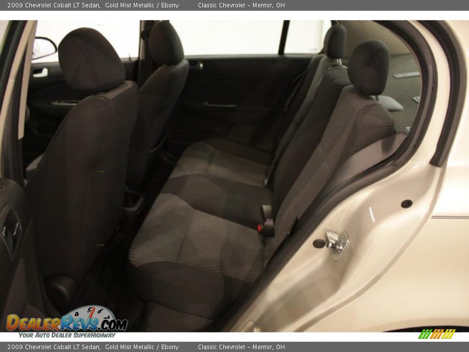 2009 Chevrolet Cobalt LT Sedan Gold Mist Metallic / Ebony Photo #18