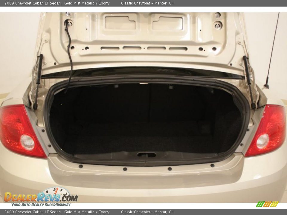 2009 Chevrolet Cobalt LT Sedan Gold Mist Metallic / Ebony Photo #19