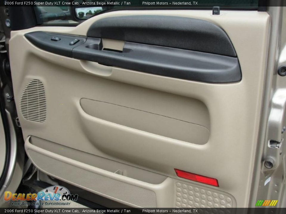 2006 Ford F250 Super Duty XLT Crew Cab Arizona Beige Metallic / Tan Photo #26